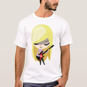 T-shirt Biana le bassiste blond