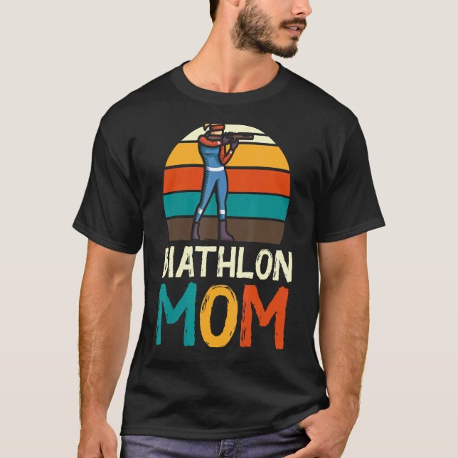 T-shirt Biathlon Hiver Ski Amusement 4 (Devant)