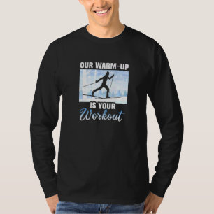 T-shirt Biathlon Notre échauffement est votre entraînement