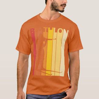 T-shirt Biathlon Rétro Vintage