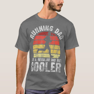 T-shirt Biathlon Runner Marathon Runner Fête des pères Pap