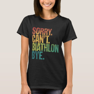 T-shirt Biathlon Sport hivernal Ski Riffle tir Biath