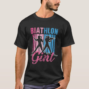 T-shirt Biathlon Sport hivernal Ski Riffle tir Biath