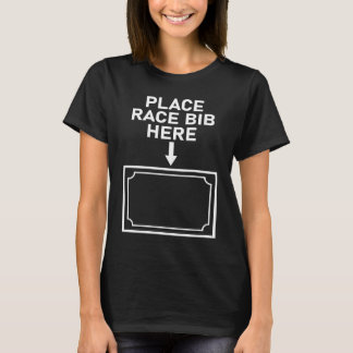 T-shirt Bib de course de triathlon Marathon Bib de course
