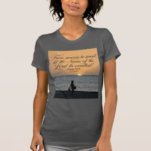 T-shirt Bible chrétienne inspirée du Psaume 133:3