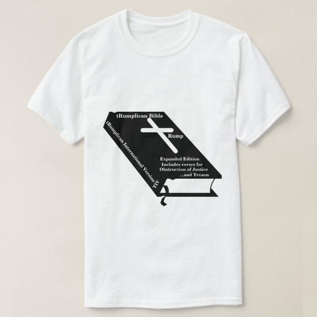 T-shirt Bible de Rumplican (Design devant)