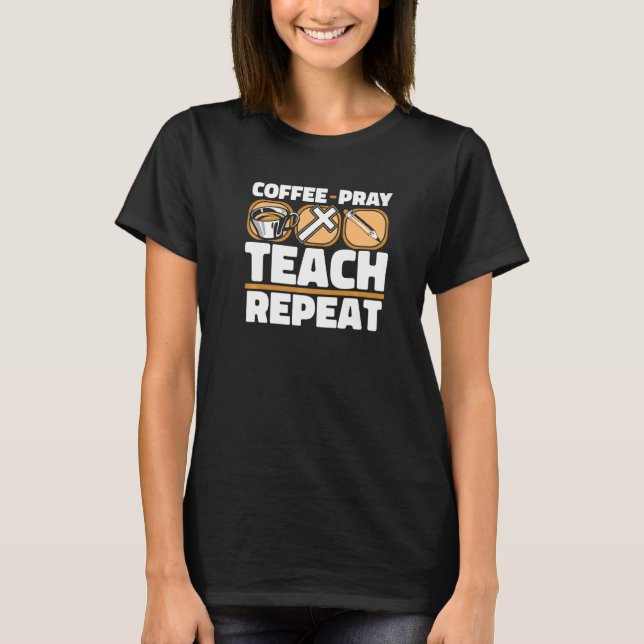 T-shirt Bible Study  Christianity Theology Christian Teach (Devant)