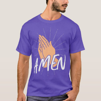 T-shirt Bible Verse Amen God Premium