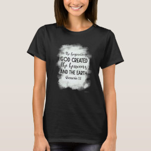 T-shirt Bible Verse Église chrétienne Dieu Jésus Religieux