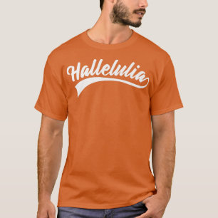 T-shirt Bible Verse Hallelulia God Premium