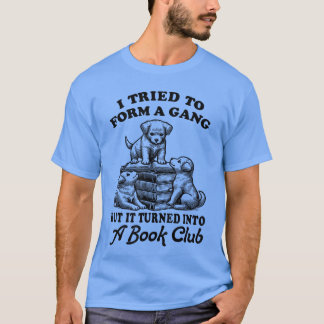 T-shirt Bibliophile Bibliothèque Lecture Drôle Littéraire