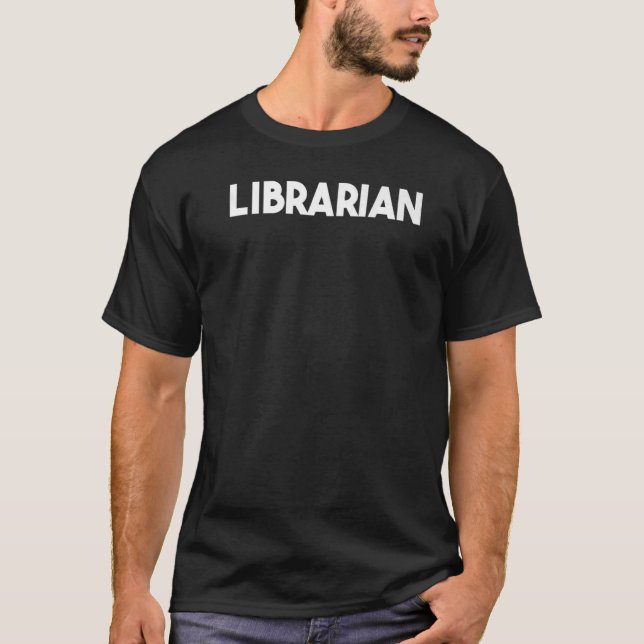 T-shirt Bibliothécaire (Devant)