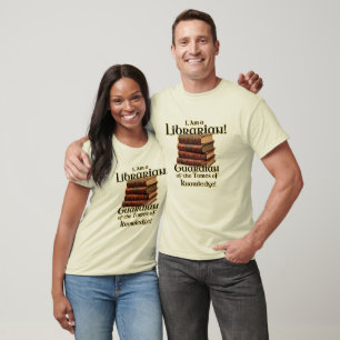 T-shirt bibliothécaire