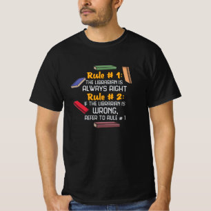 T-shirt Bibliothécaire