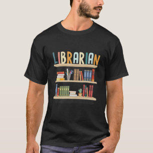 T-shirt Bibliothécaire Alphabet Livre Premier Jour De L'Éc