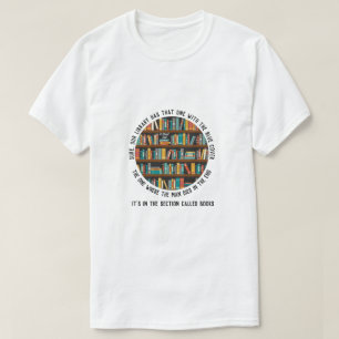 T-shirt Bibliothécaire (avec attitude) - Une chemise Miste