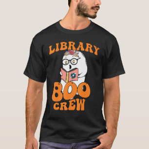 T-shirt Bibliothécaire Bibliothèque d'Halloween Librairie