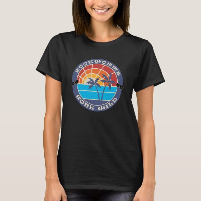 T-shirt Bibliothécaire Spring Break Beach Vacances Dit (Devant)