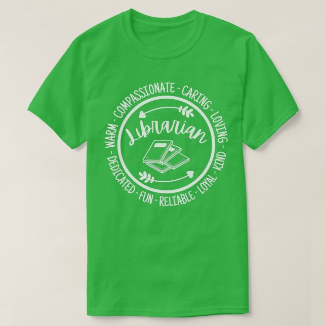 T-shirt Bibliothécaire Vie Bibliothèque Livre Lover Drôle (Design devant)