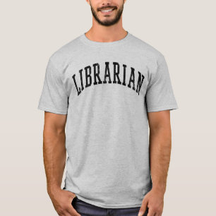 T-shirt Bibliothécaire vintage