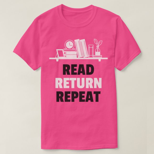 T-shirt bibliothèque bibliothèque livre amoureux lecture l (Design devant)