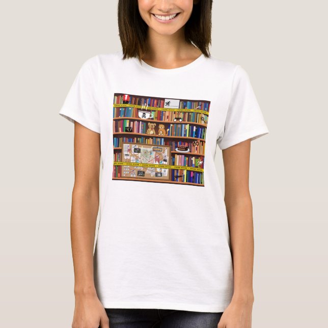 T-shirt Bibliothèque Cosy Mysteries (Devant)