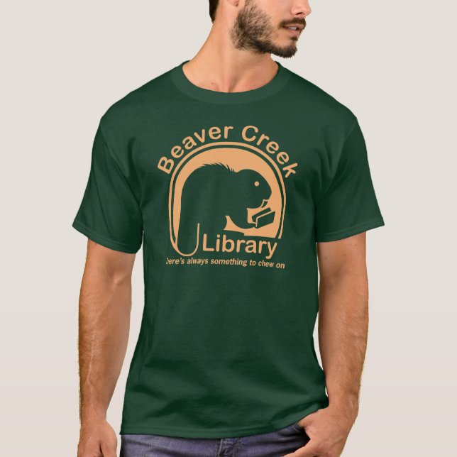 T-shirt Bibliothèque de Beaver Creek (Devant)