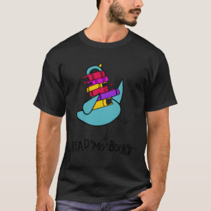 T-shirt Bibliothèque de professeurs Lire Mo Livres Pigeon