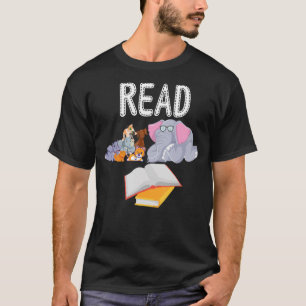 T-shirt Bibliothèque des enseignants Lire le livre Club Pi
