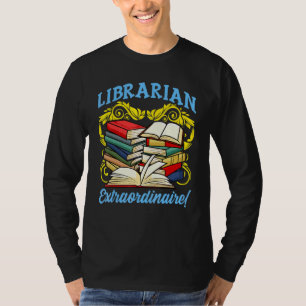 T-shirt Bibliothèque inspirée par le bibliothécaire Biblio