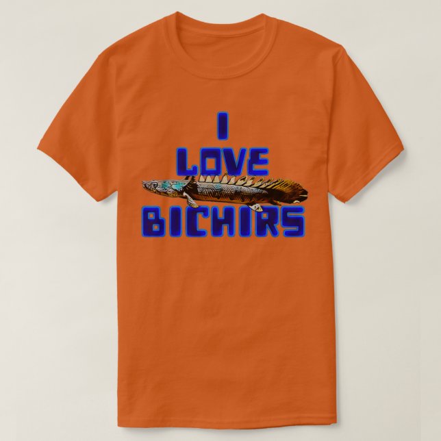 T-shirt Bichir Aquarium Reed Fish Tank (Design devant)
