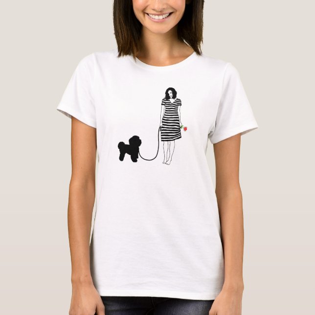 T-shirt Bichon Frise (Devant)