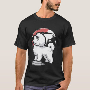 T-shirt Bichon Frise Pet - Chien race Moon Howling