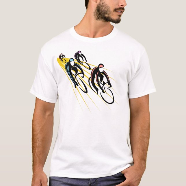 T-shirt bick, bicyclette, cycle, vélo de poussée (Devant)