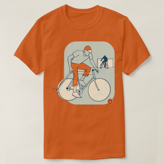 T-shirt Bicycle polo Cyclisme polo (Design devant)