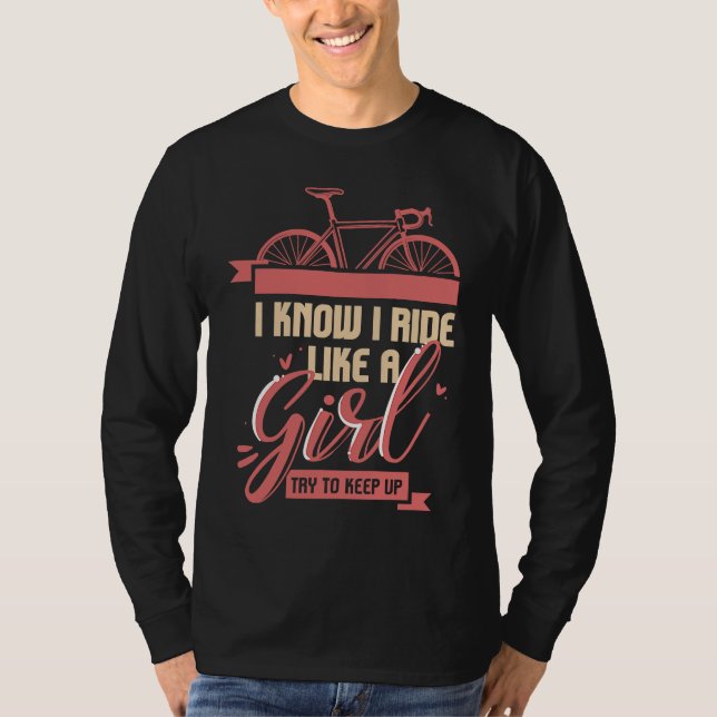 T-shirt Bicycle road bike bicycles fun bicycle (Devant)