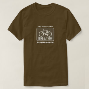 T-shirt Bicycle Sign, Charity Bike-a-Thon Event