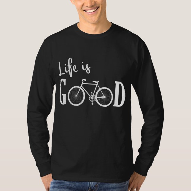 T-shirt Bicyclette amusant vélo (Devant)