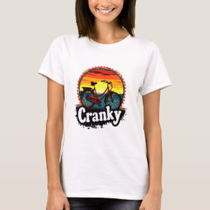 T-shirt Bicyclette Cranky Sunset Tee - Energiez Votre Voya