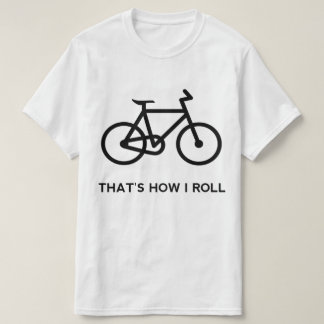 T-shirt Bicyclette drôle