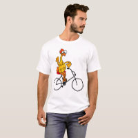 Bicyclette en caoutchouc drôle d'équitation de