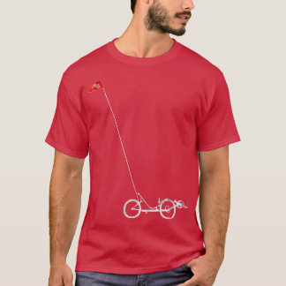 T-shirt Bicyclette pliante avec indicateur de sécurité