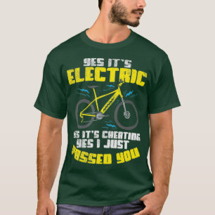 T-shirt Bicyclettes électriques pour adultes Oui Son éle