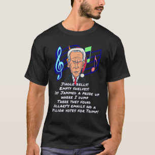 T-shirt Biden Colonoscopy Mème Noël Butt essuyé Biden