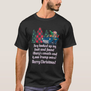 T-shirt Biden Colonoscopy Mème Noël Butt essuyé Biden