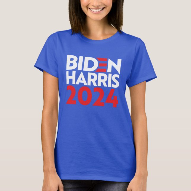 T-SHIRT BIDEN HARRIS 2024 (Devant)