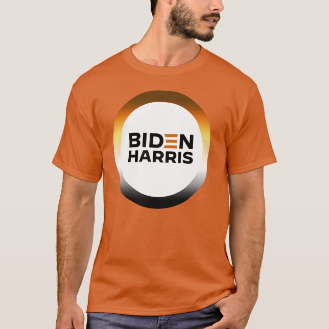 T-Shirt Biden Harris Bear Pride (Devant)