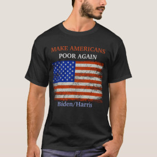 T-shirt Biden/Harris Flag / Biden : Rendre les Américains 