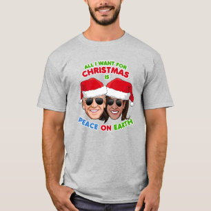 T-SHIRT BIDEN HARRIS - LA PAIX SUR TERRE