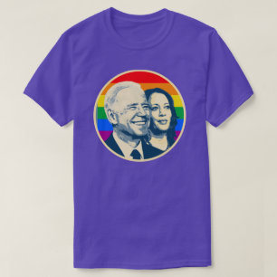 T-shirt Biden Harris Rainbow Pride